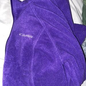 Columbia Purple Fleece Jacket